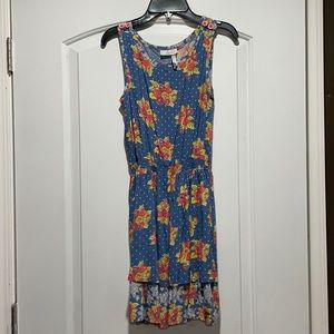 Blue floral Matilda Jane tank dress